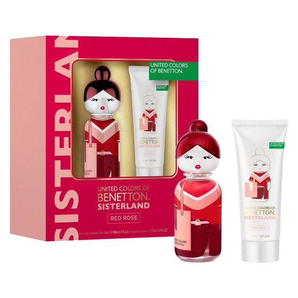 BENETTON COFRE SISTERLAND RED ROSE X 80 ML.